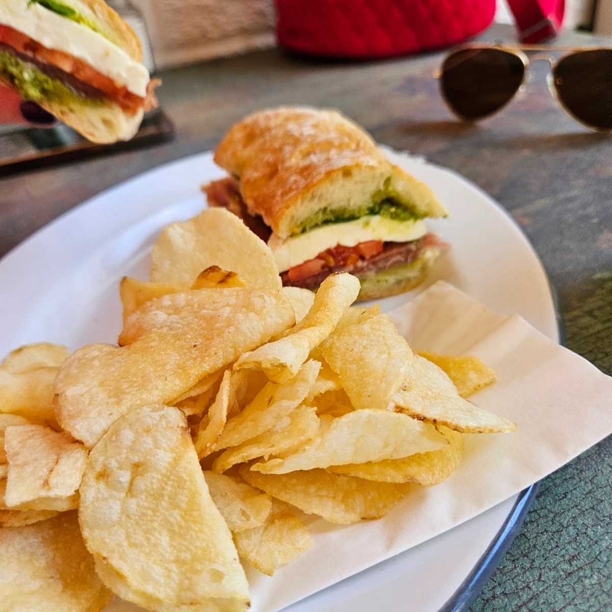 Caprese V Sandwich