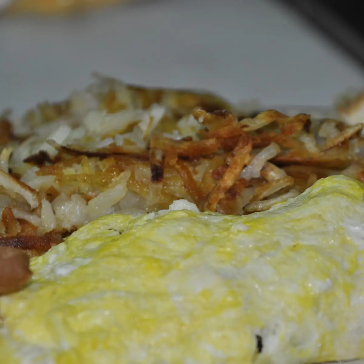 Eggs & Toast Golden Hash Browns