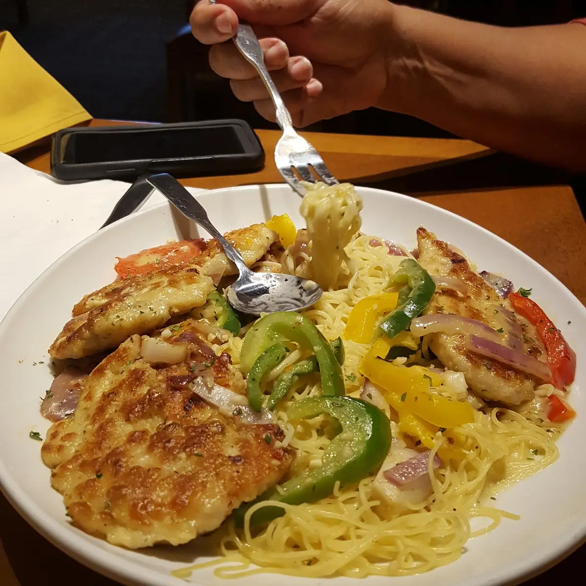 Chicken Scampi