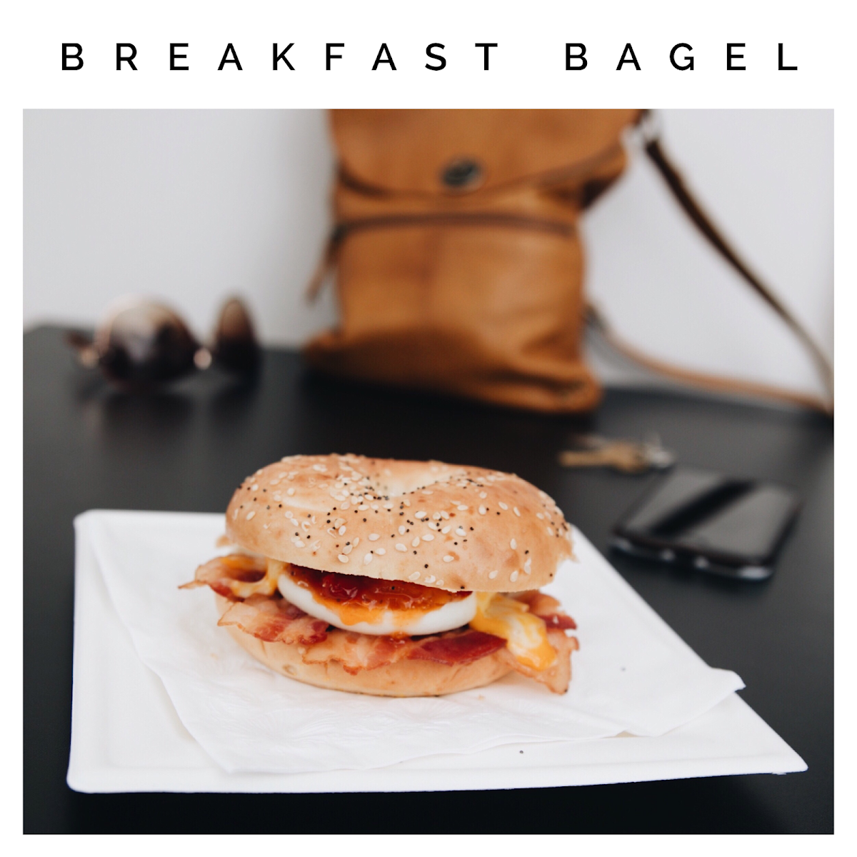 Toasted Plain Bagel