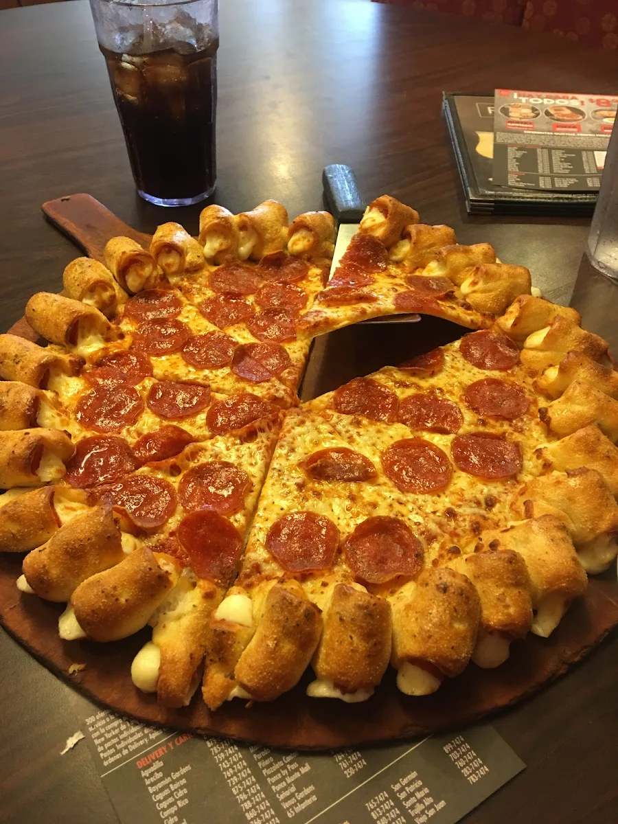 Half Cheese & Pepperoni Pizza