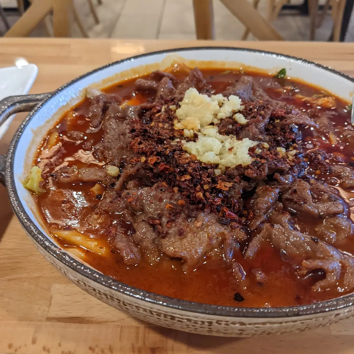 Braised Beef in Chili Oil