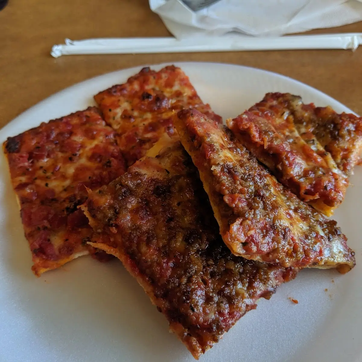 Pepperoni and Sausage Pizza