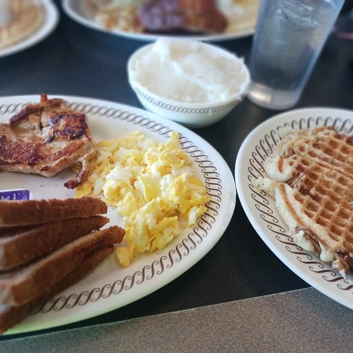 Hashbrowns and Waffles