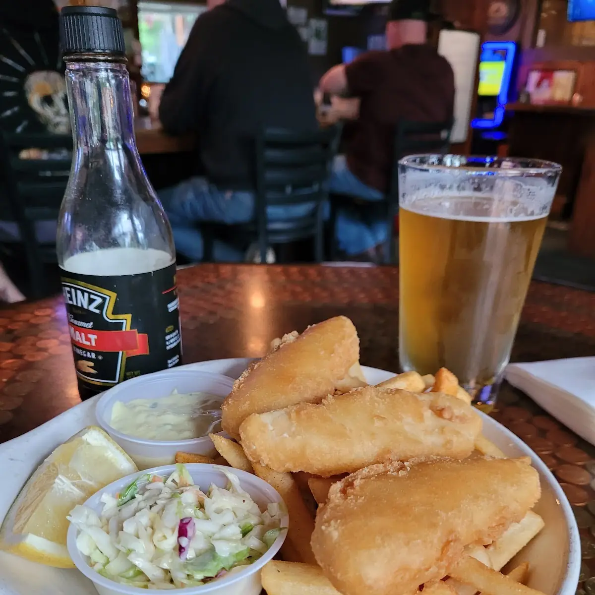Beer Battered Fish & Chips