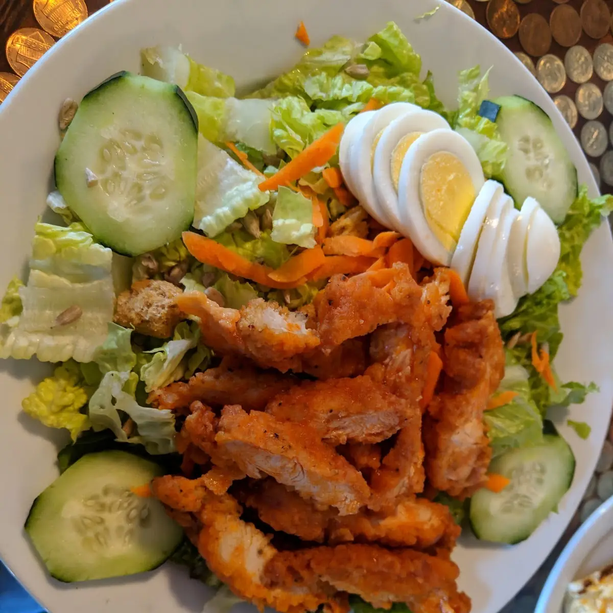 Crispy Chicken Salad