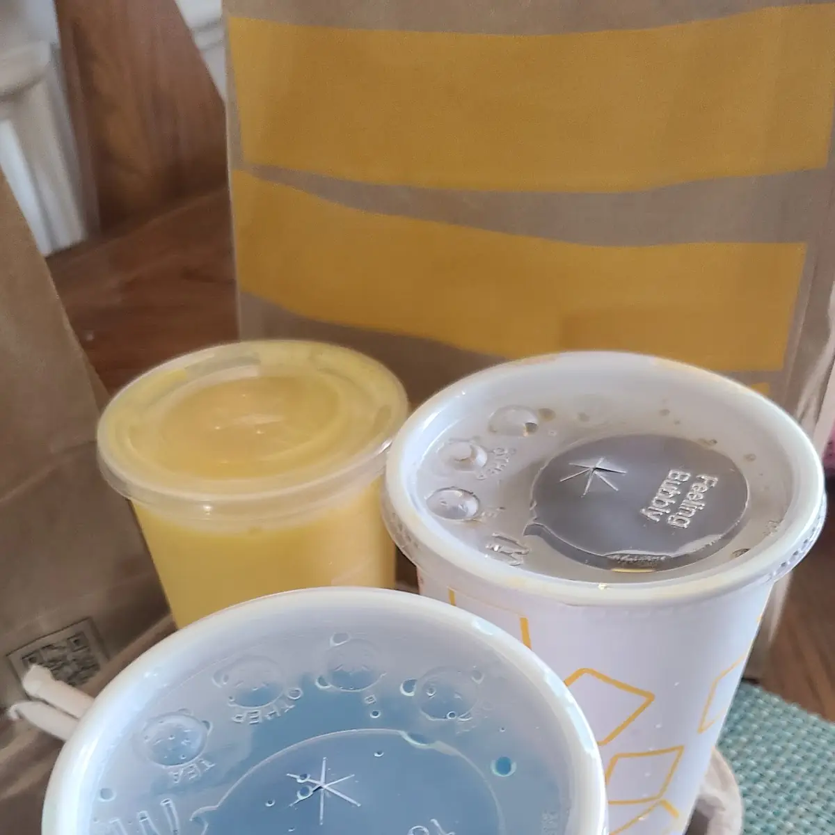 Coke Power Ade Mango Smoothie