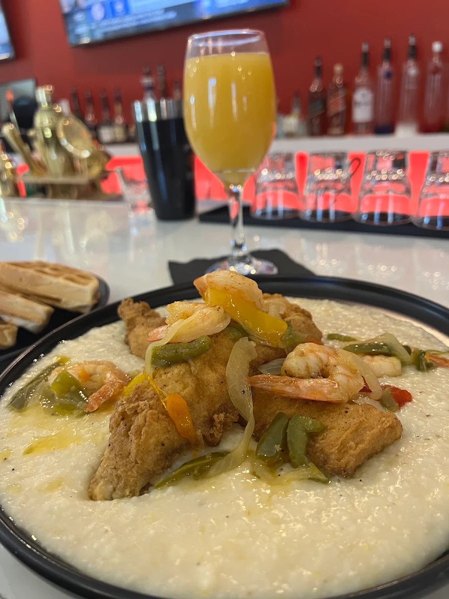 Fish Shrimp & Grits