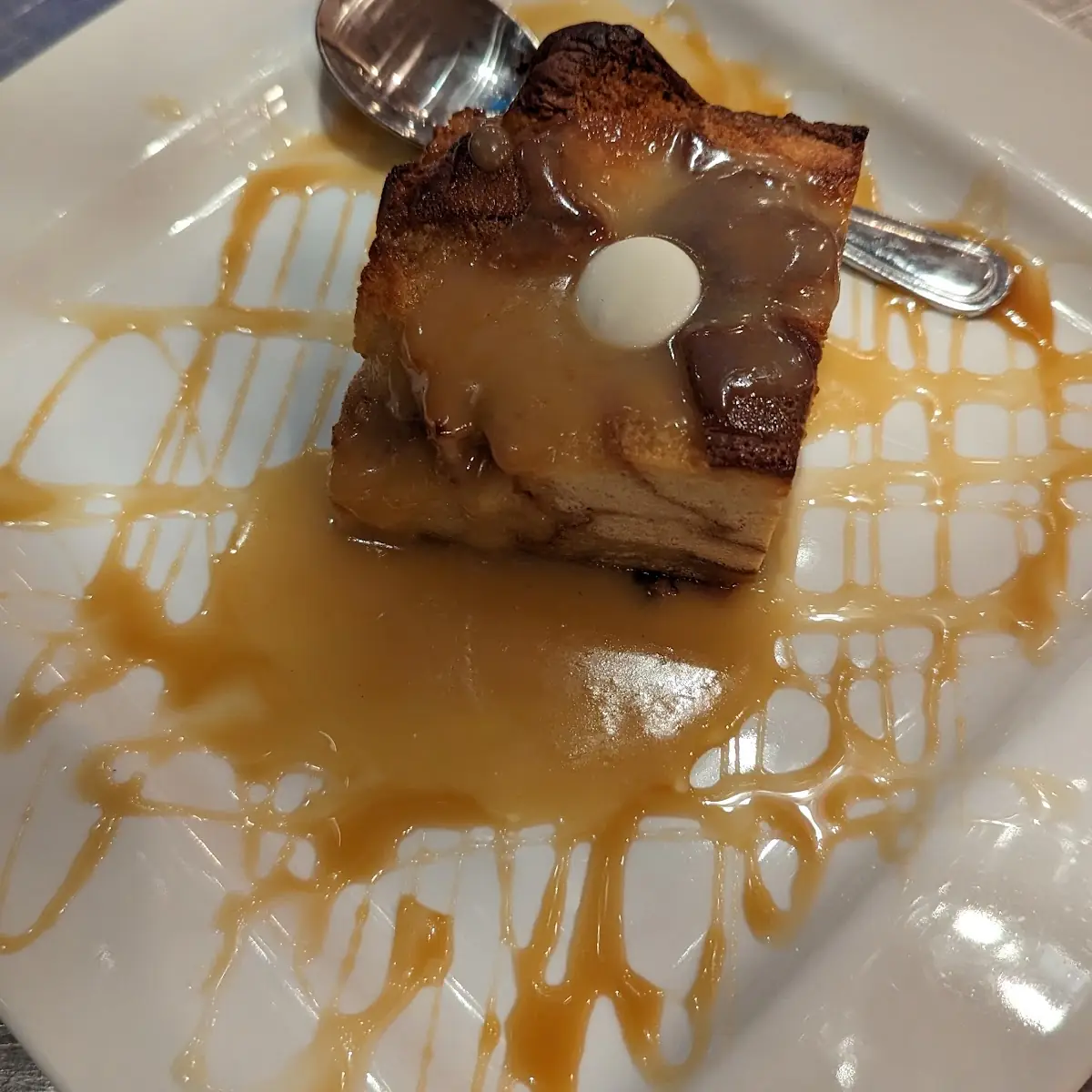White Chocolate Bread Pudding