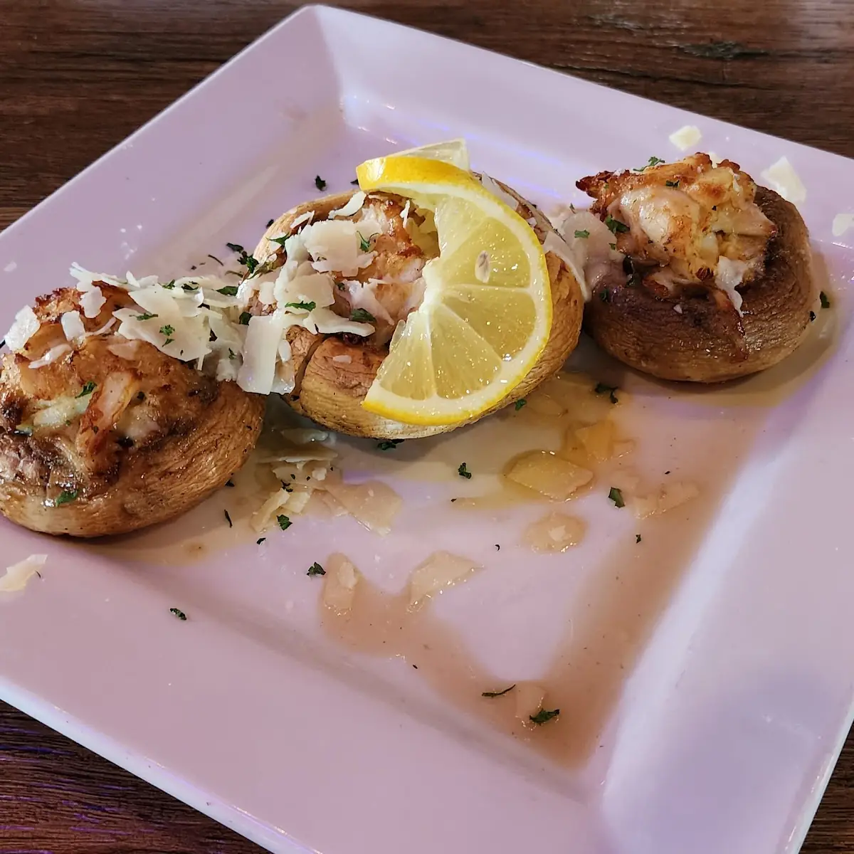 Crab Stuffed Mushrooms