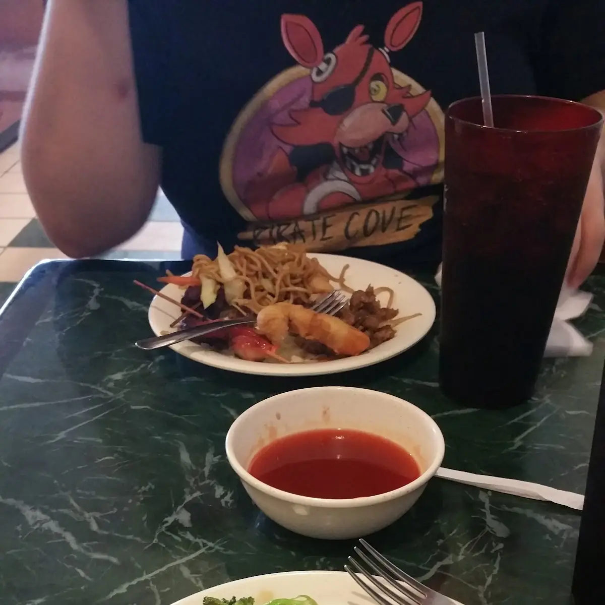 Sweet&Sour Chicken Chow Main Egg Roll Sauteed Mushrooms Broccoli Sesame Chicken