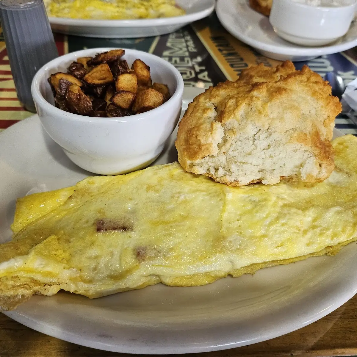 Ham and Cheese Omelette
