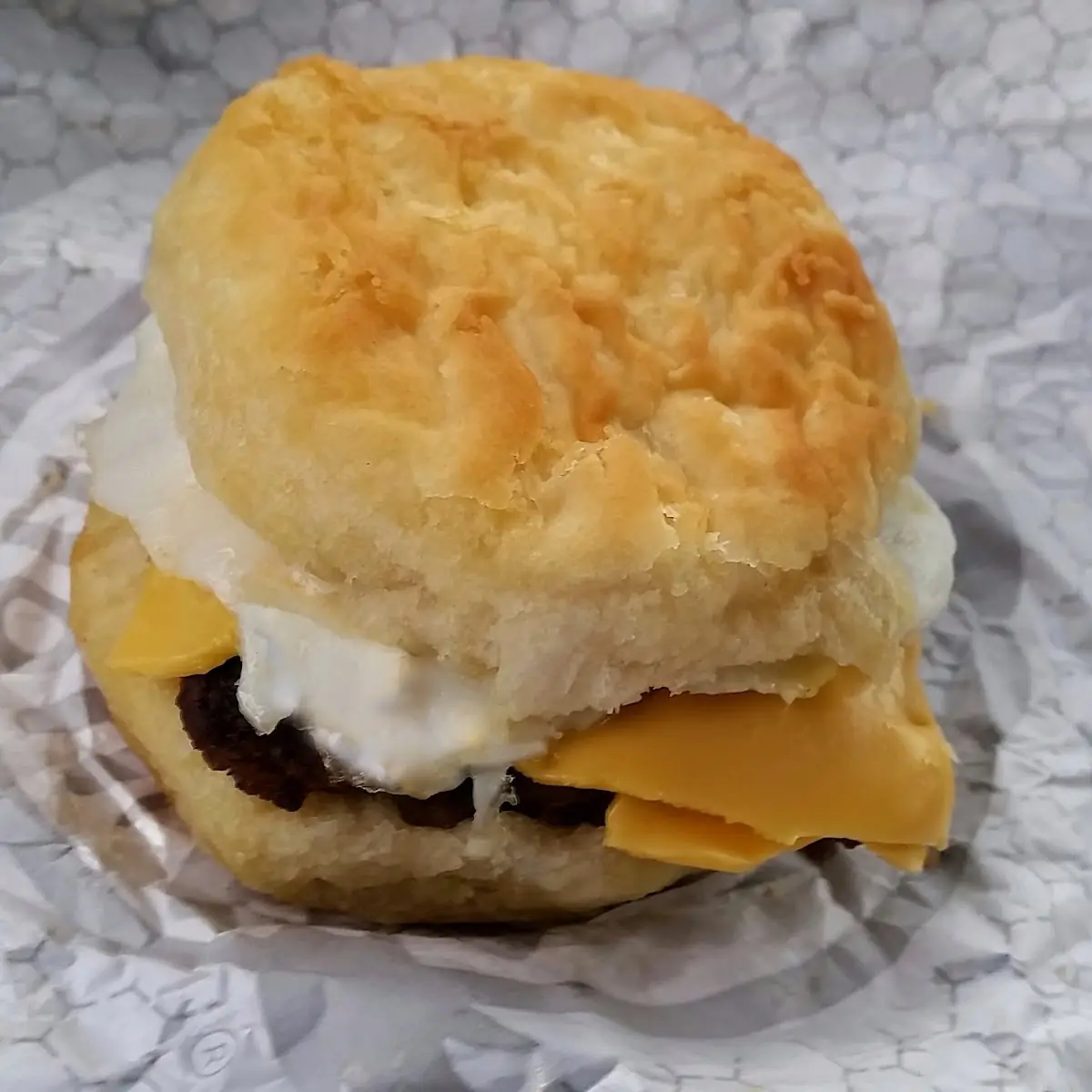 Sausage Egg & Cheese Biscuit