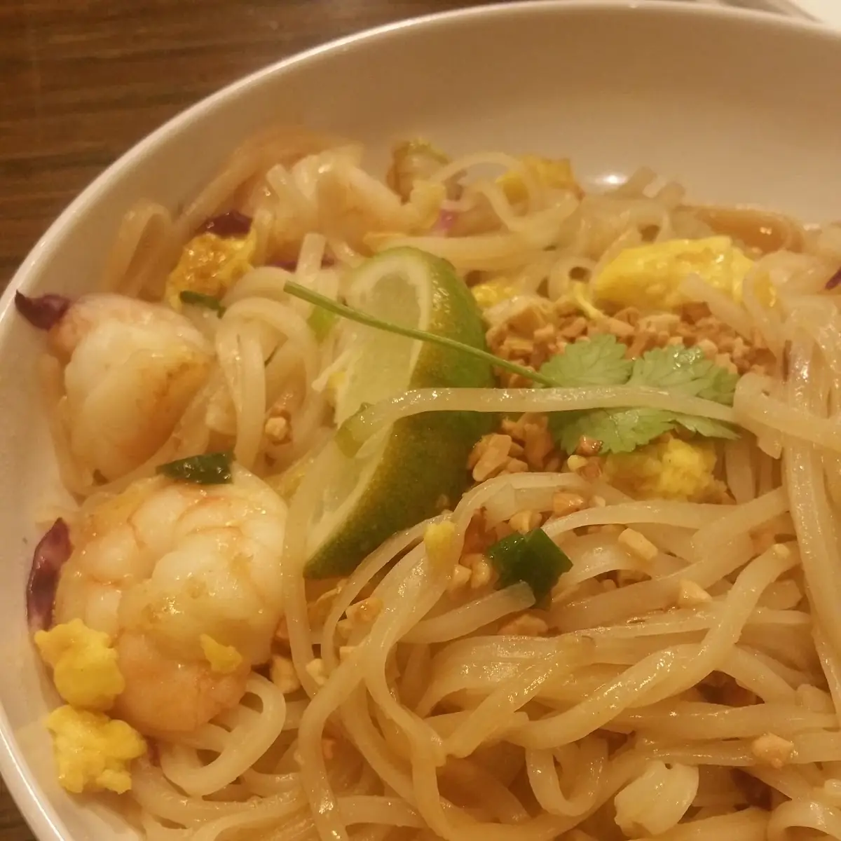 Pad Thai with Shrimp