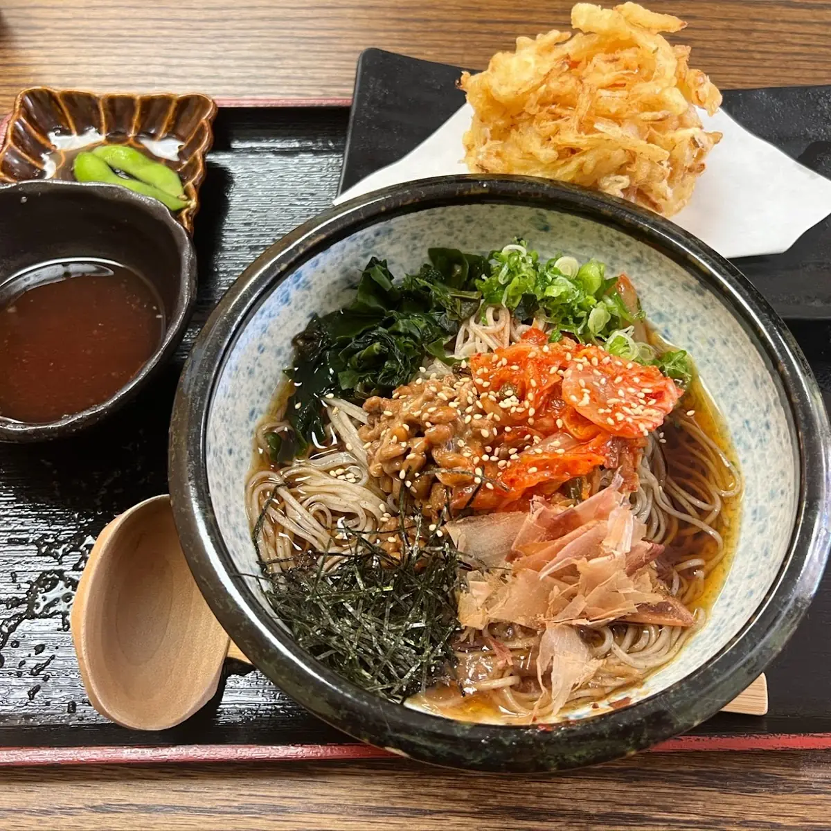 Kimchi Soba Noodles