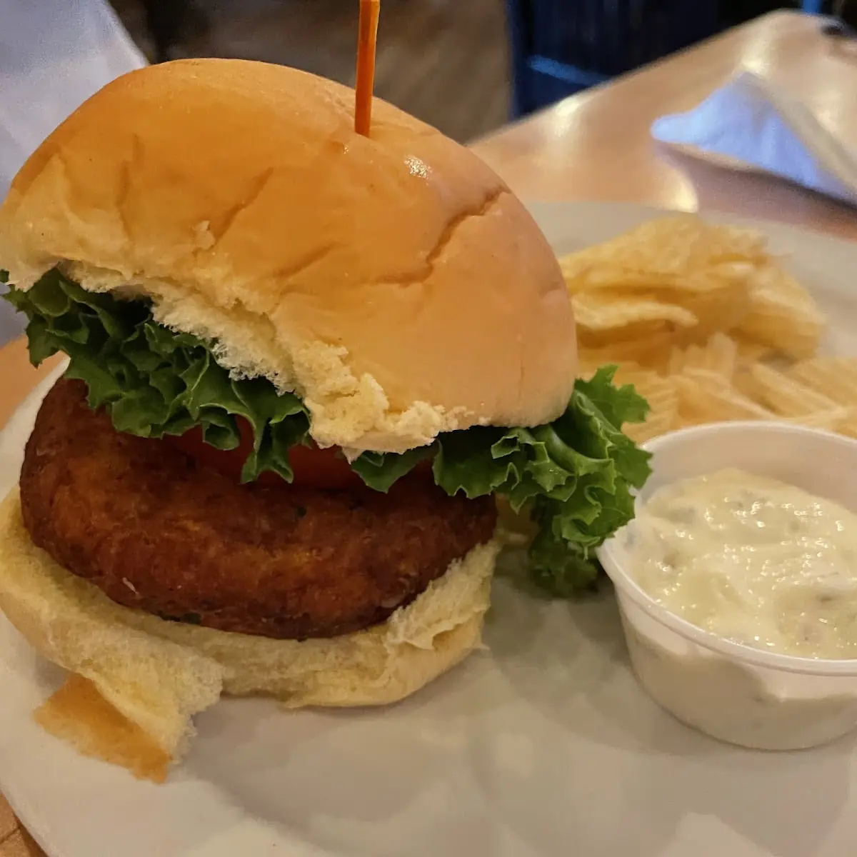 Crab Cake Sandwich