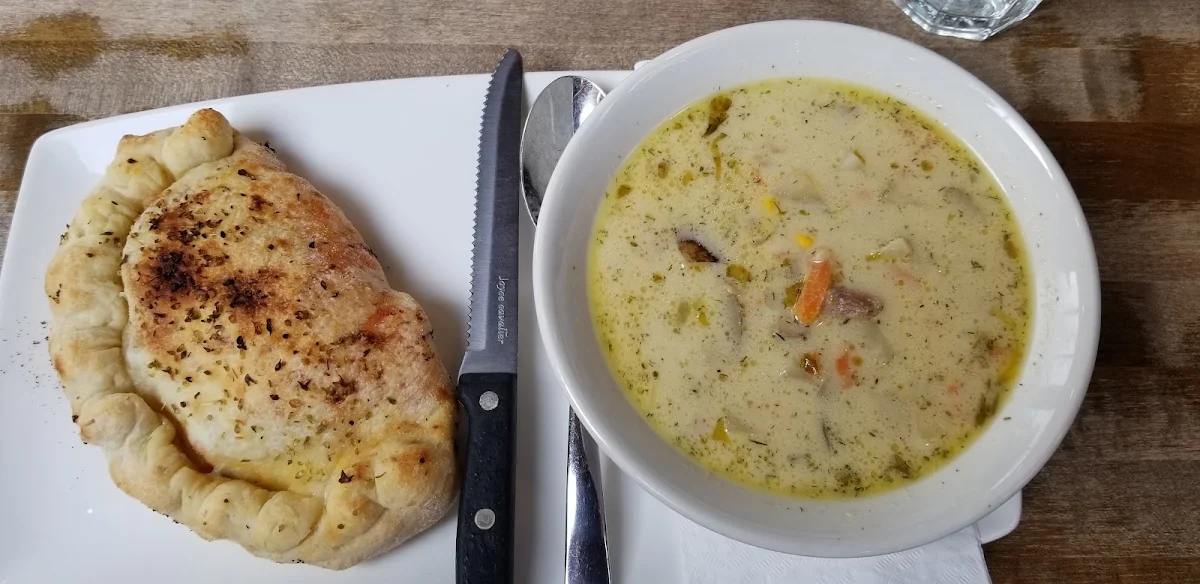 Chicken Corn Chowder, Chino's Bistro