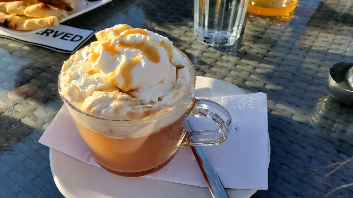 Hot Cider with Caramel, Chino's Bistro