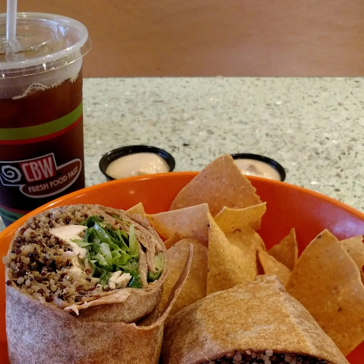 Caesar Grilled Chicken Wrap