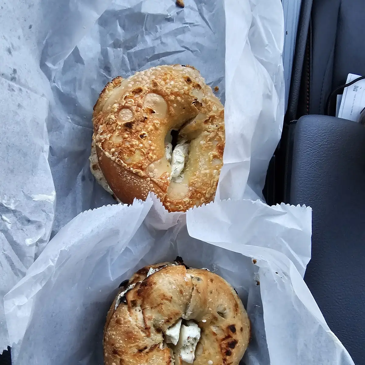 Jalapeño and Cheddar Bagels