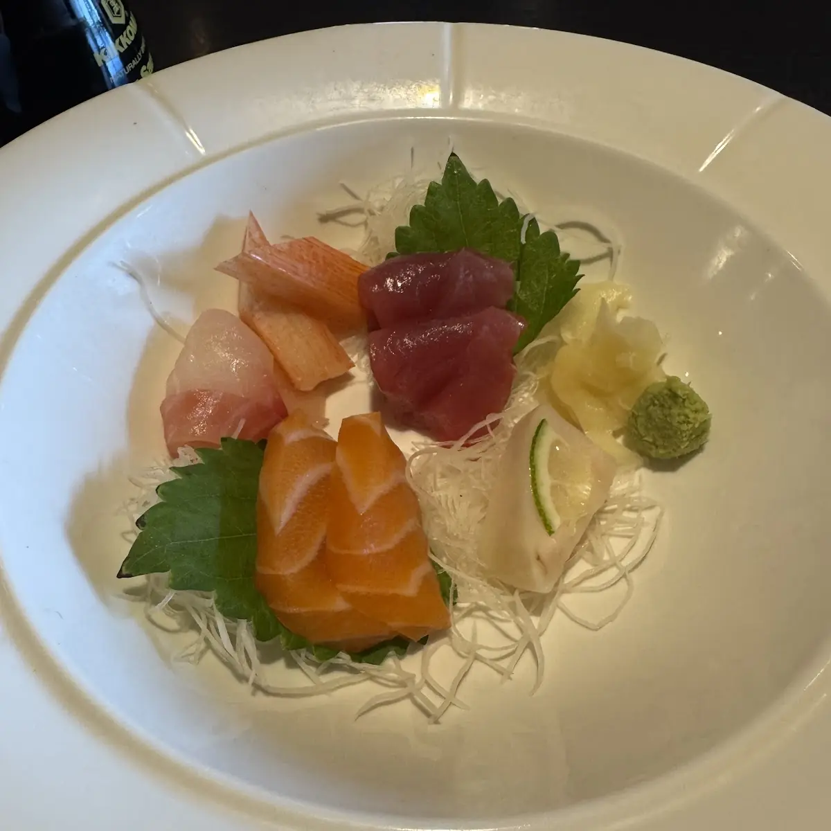Sashimi Sampler