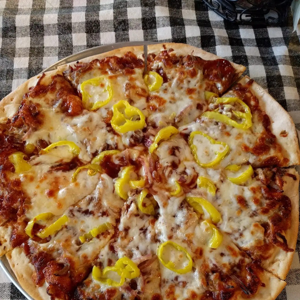 BBQ Pulled Pork Pizza