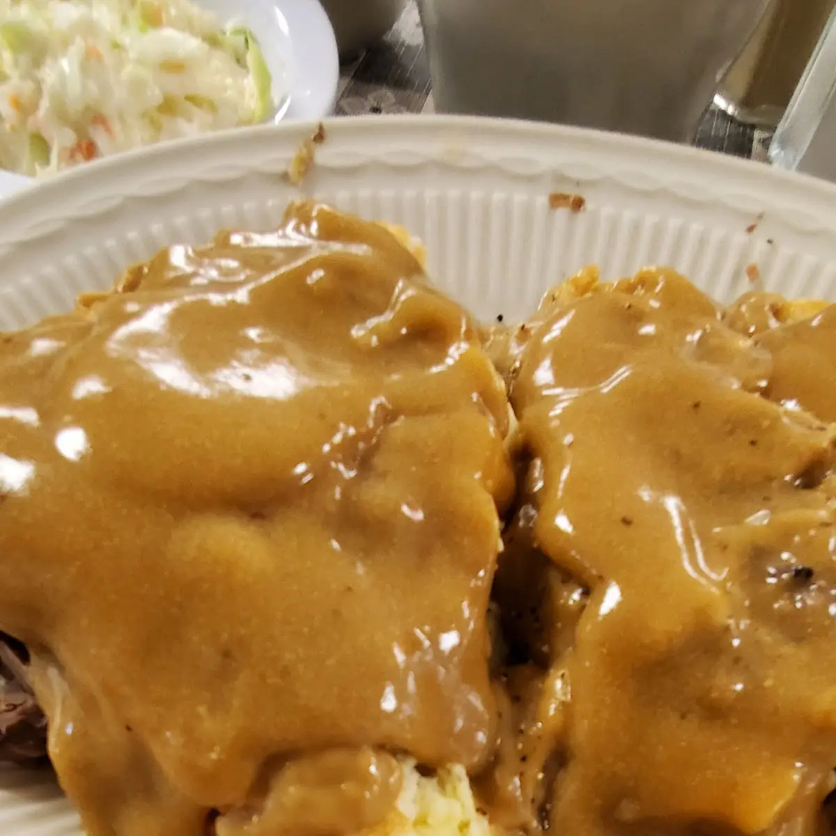 Open Face Roast Beef Dinner