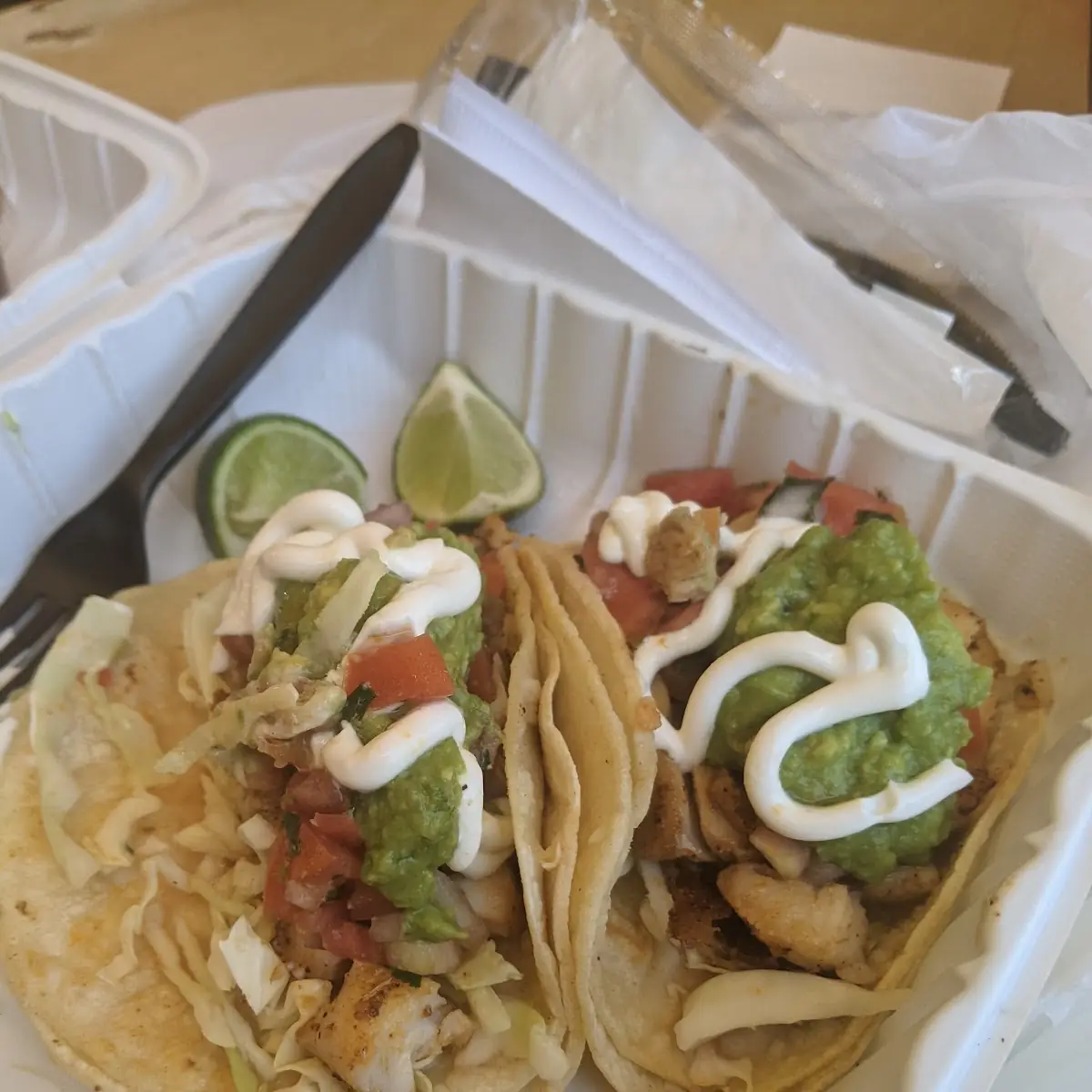 Pollo Asado Taco