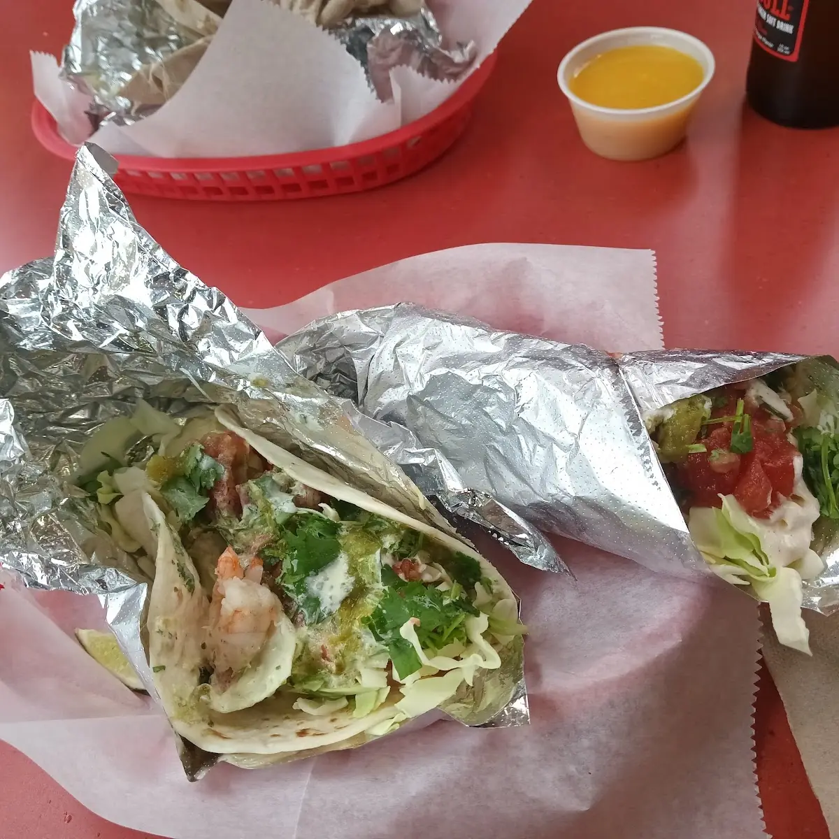Fish and Shrimp Tacos
