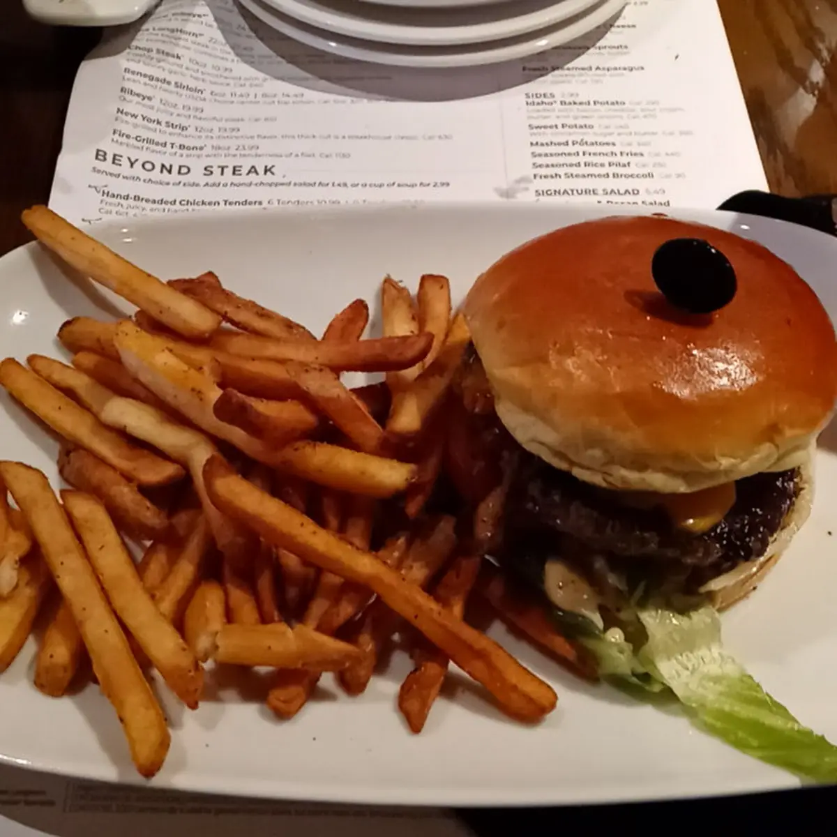 hr Smoke House Burger