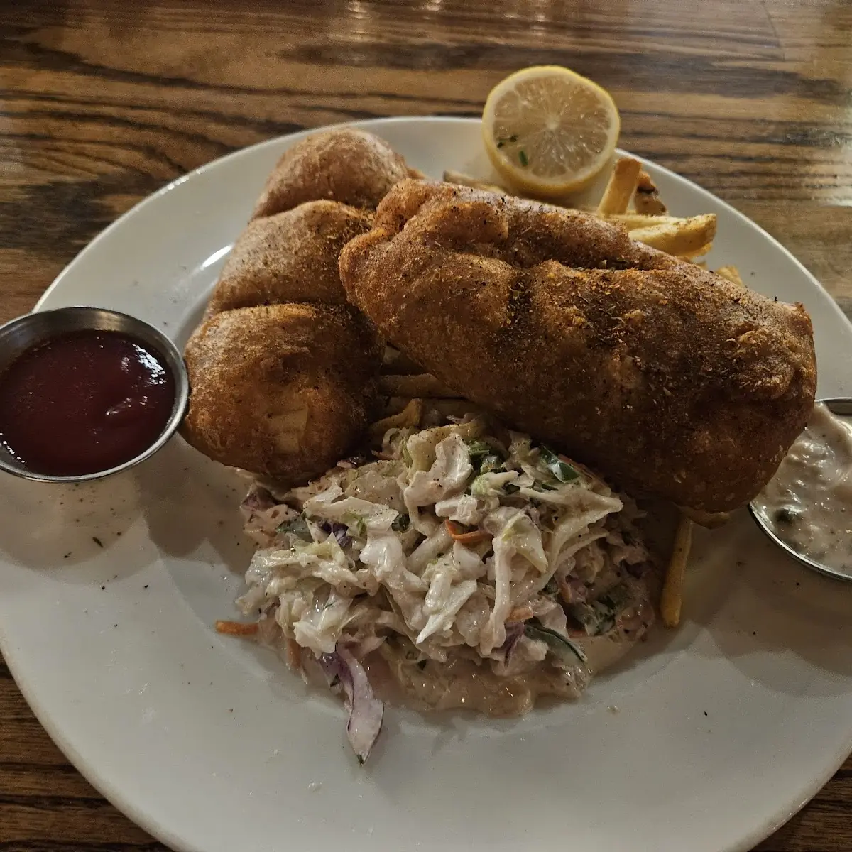 Fish & Chips Half Portion