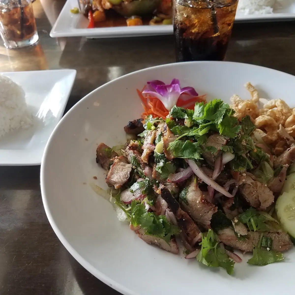 Nam Tok Steak Beef Salad