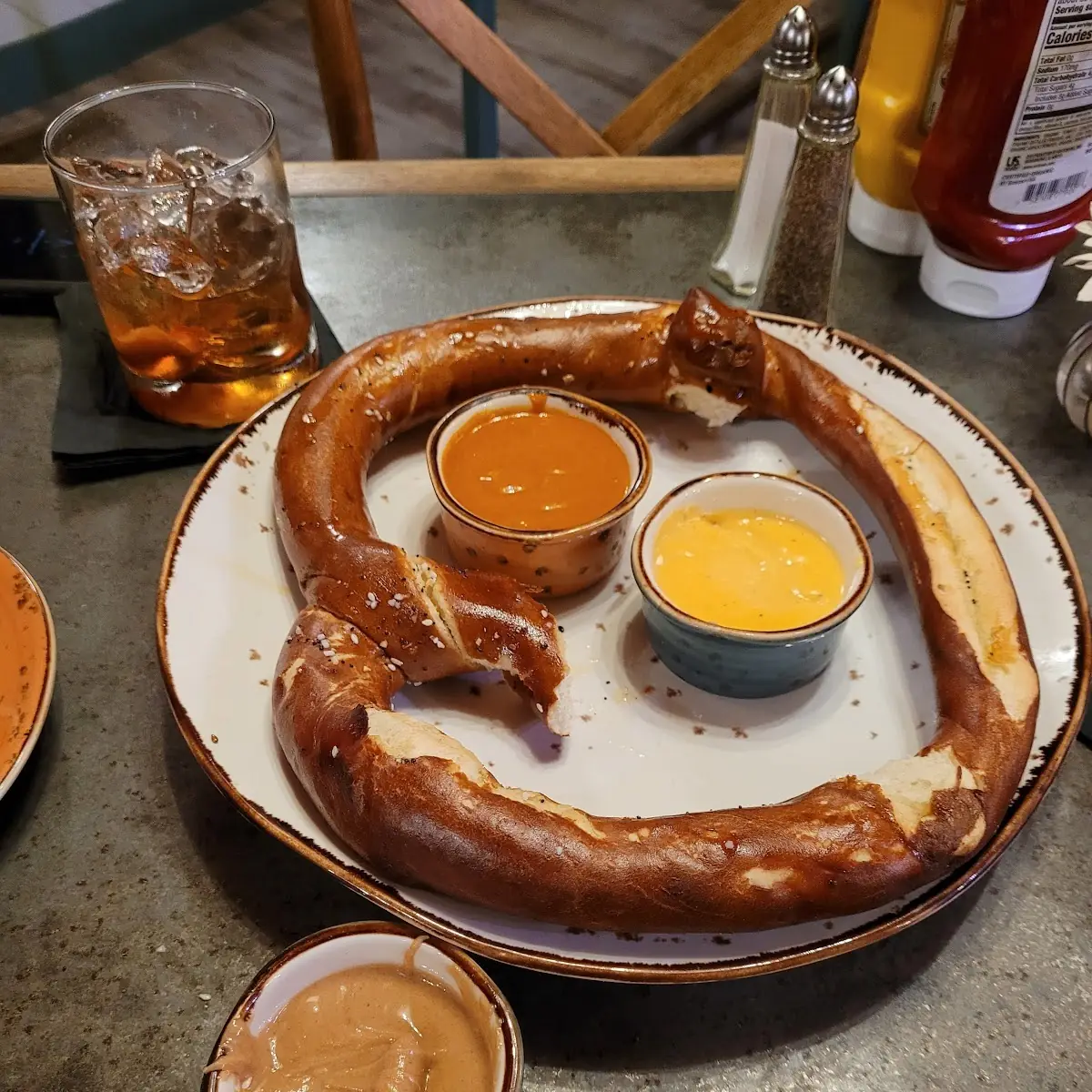 Big Pretzel with Beer Cheese