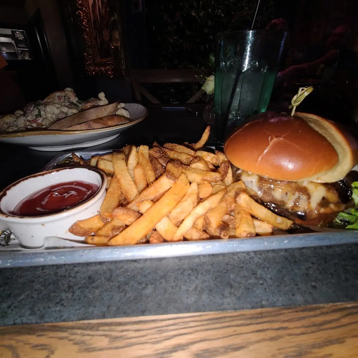 French Onion Burger