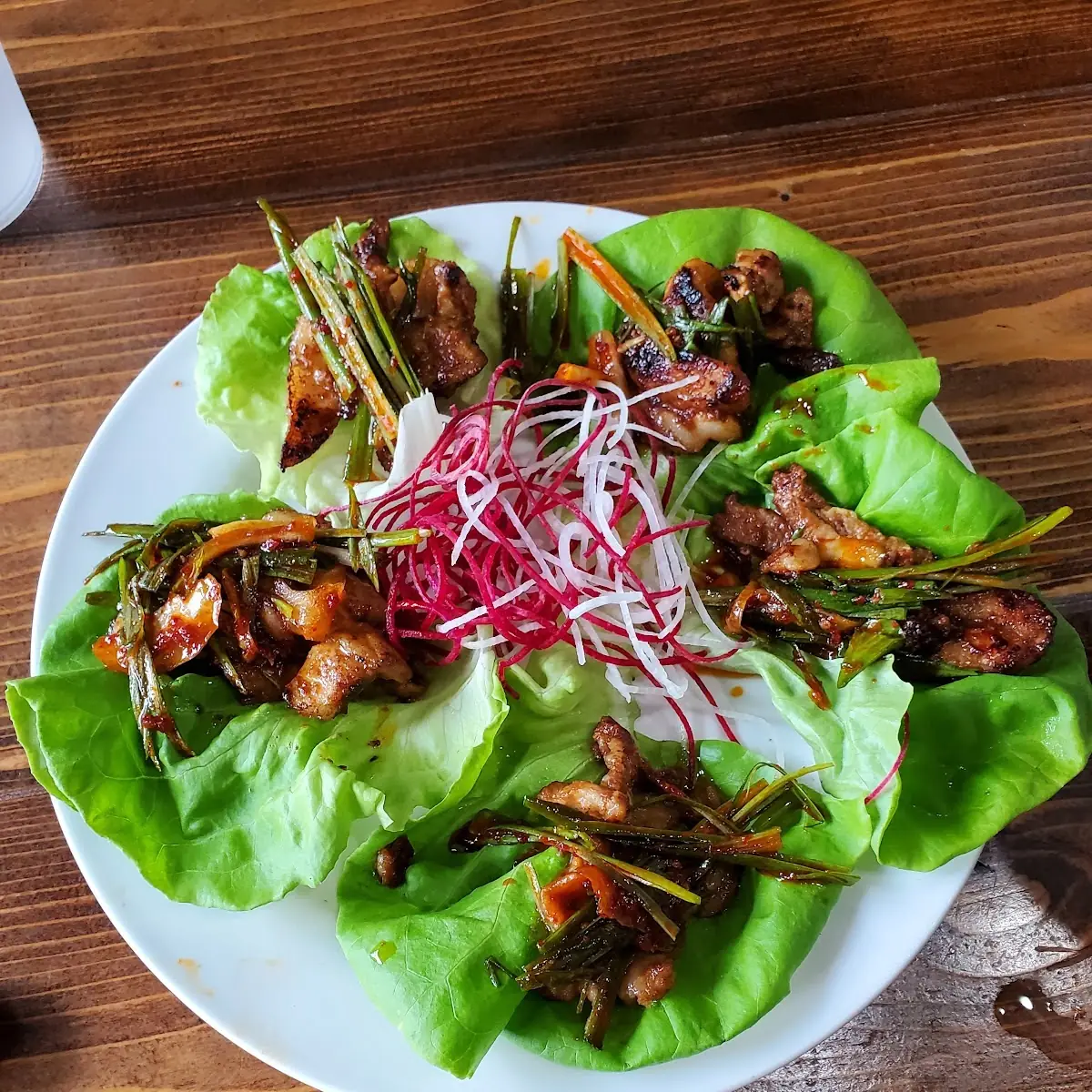 Pork Belly Lettuce Wraps