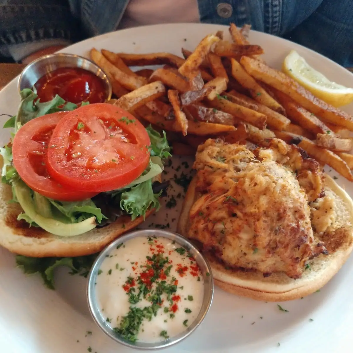 Crab Cake Sandwich