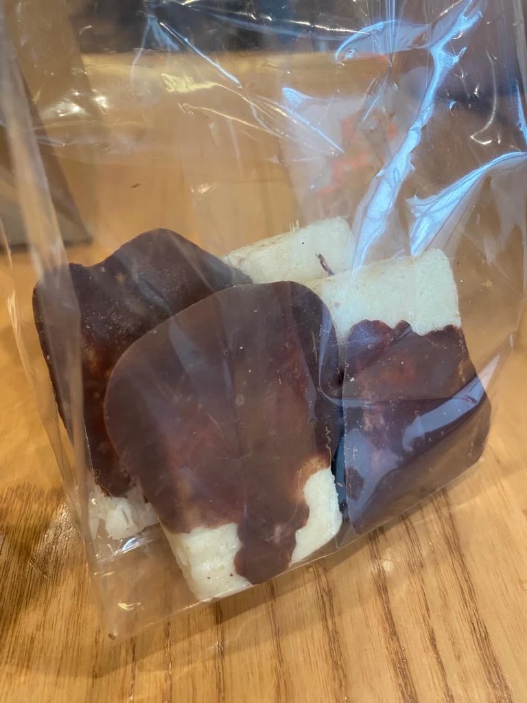 Chocolate Dipped Coconut Bars