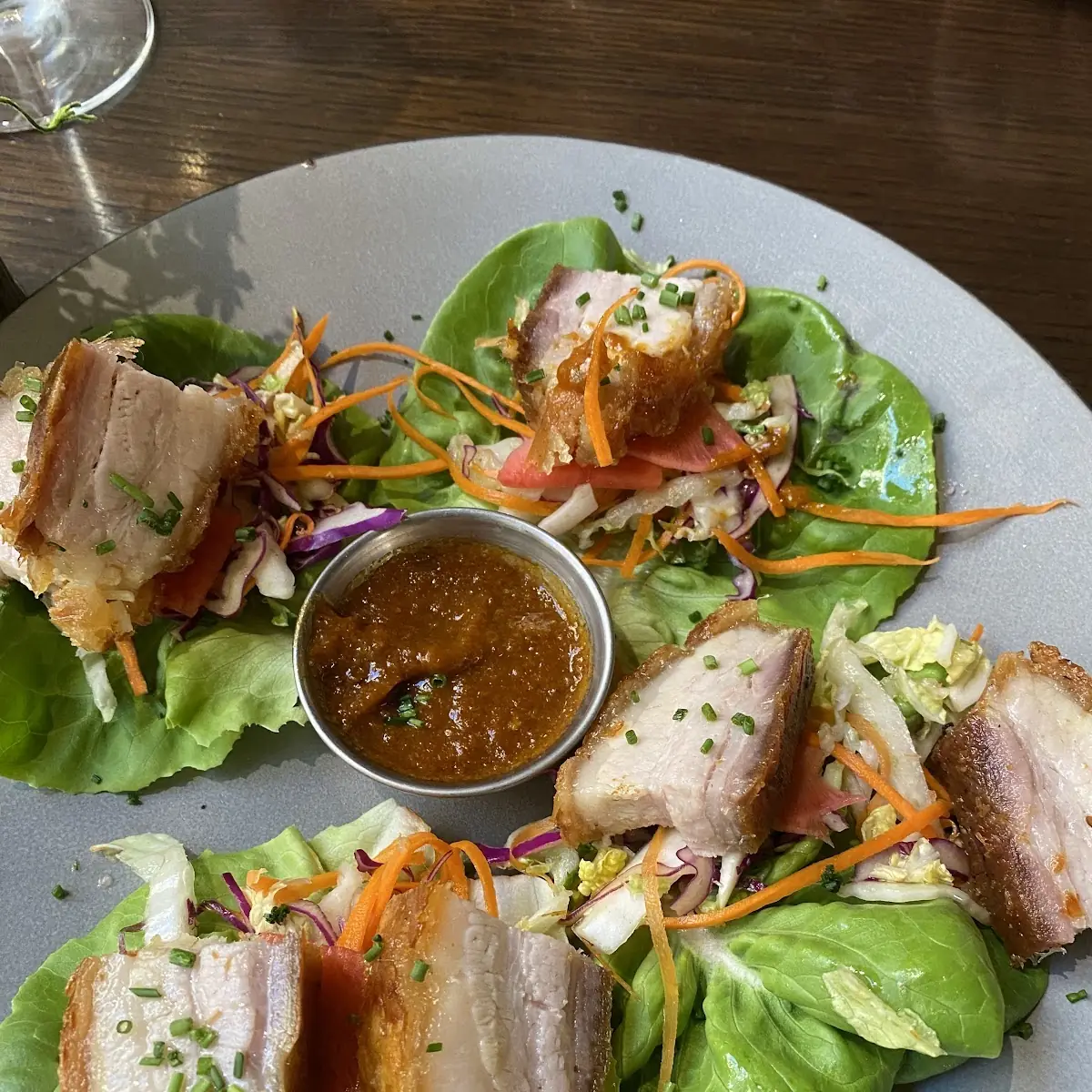 Pork Belly Lettuce Wraps
