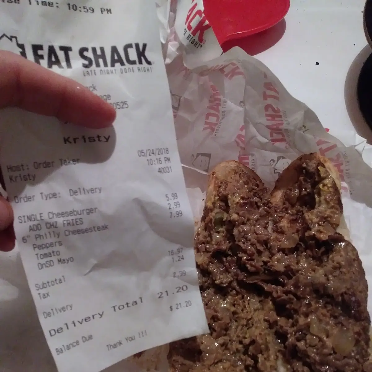 Philly Cheesesteak Sandwich