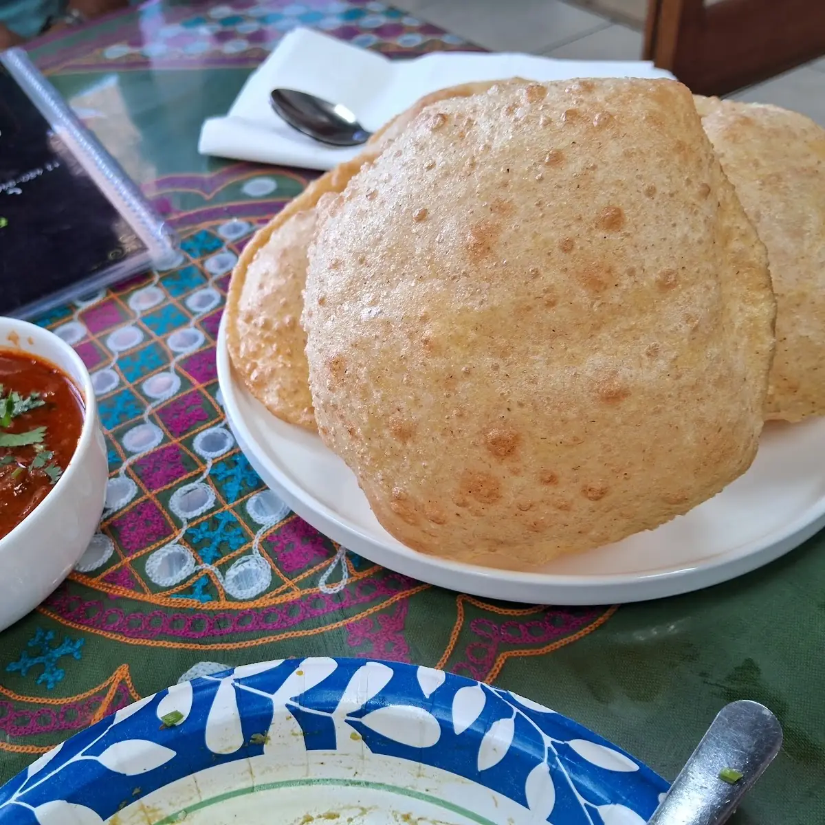 Chole Bhature Plate