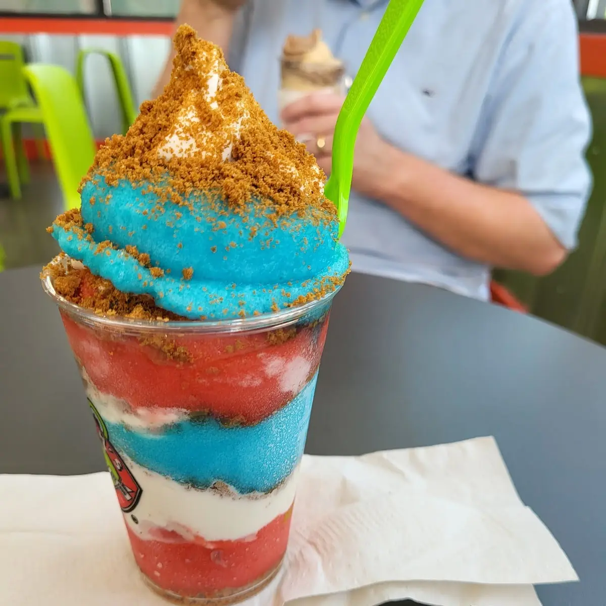 Red White and Blue Raspberry Pie