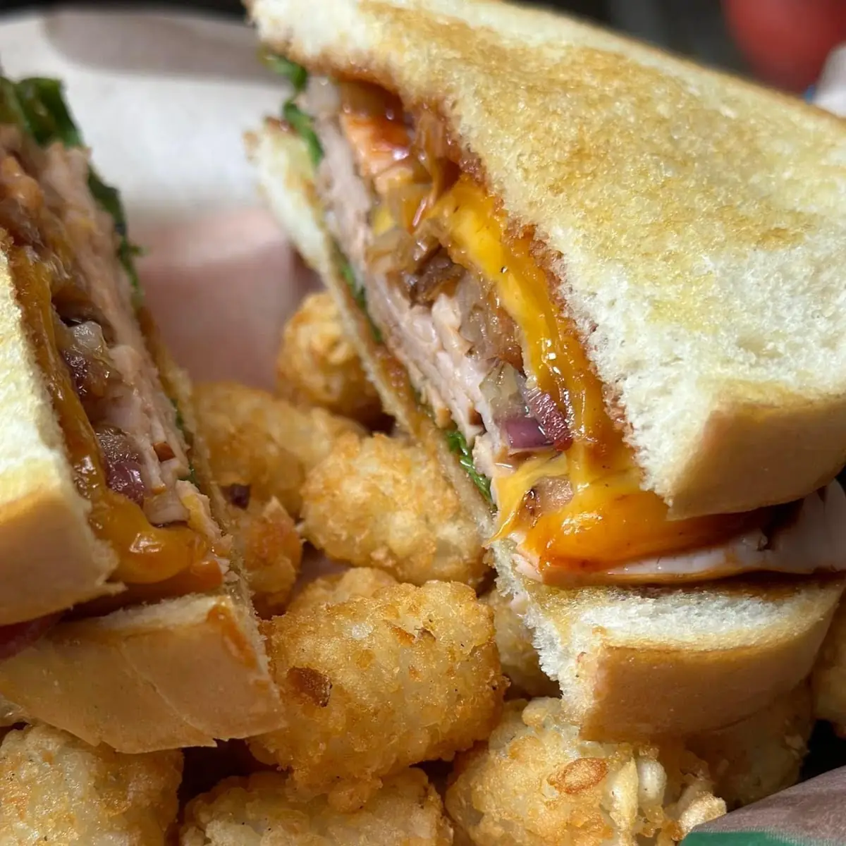 BBQ Bacon Turkey Melt