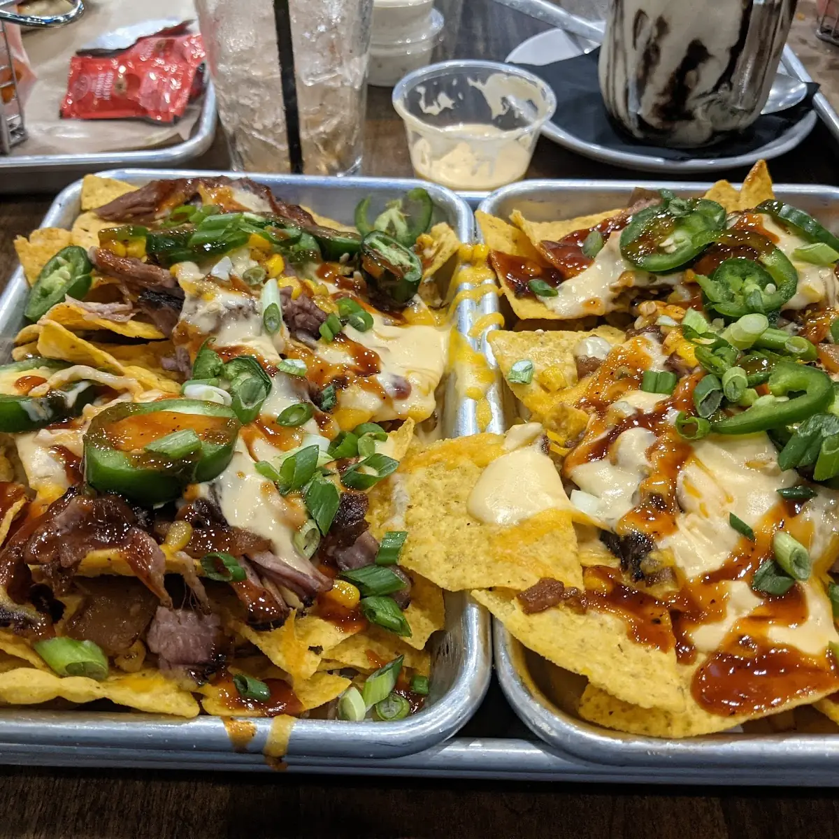 BBQ Chicken Nachos