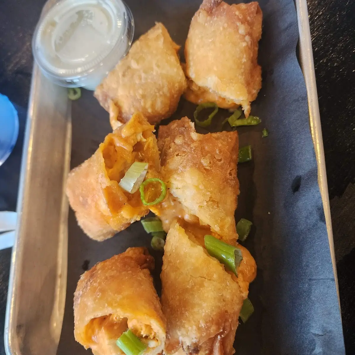 Buffalo Chicken Eggrolls