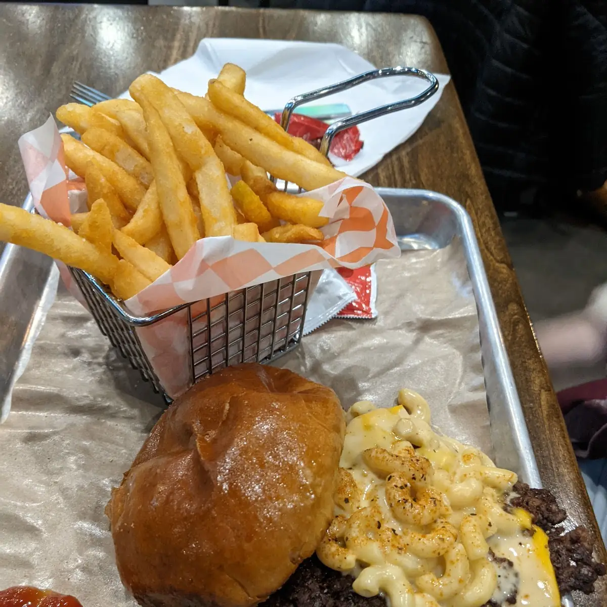Mac & Cheese Burger