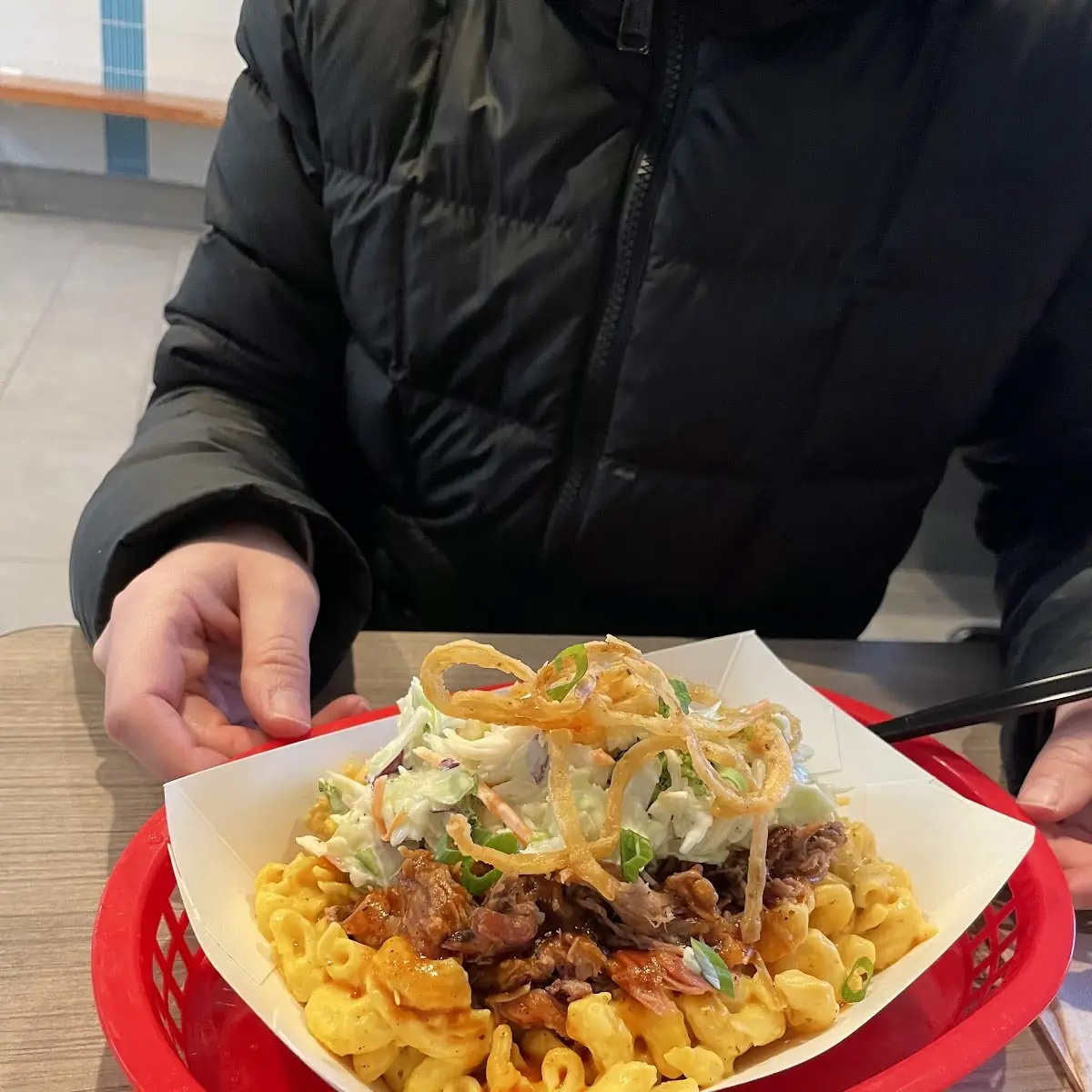 Pulled Pork Mac and Cheese
