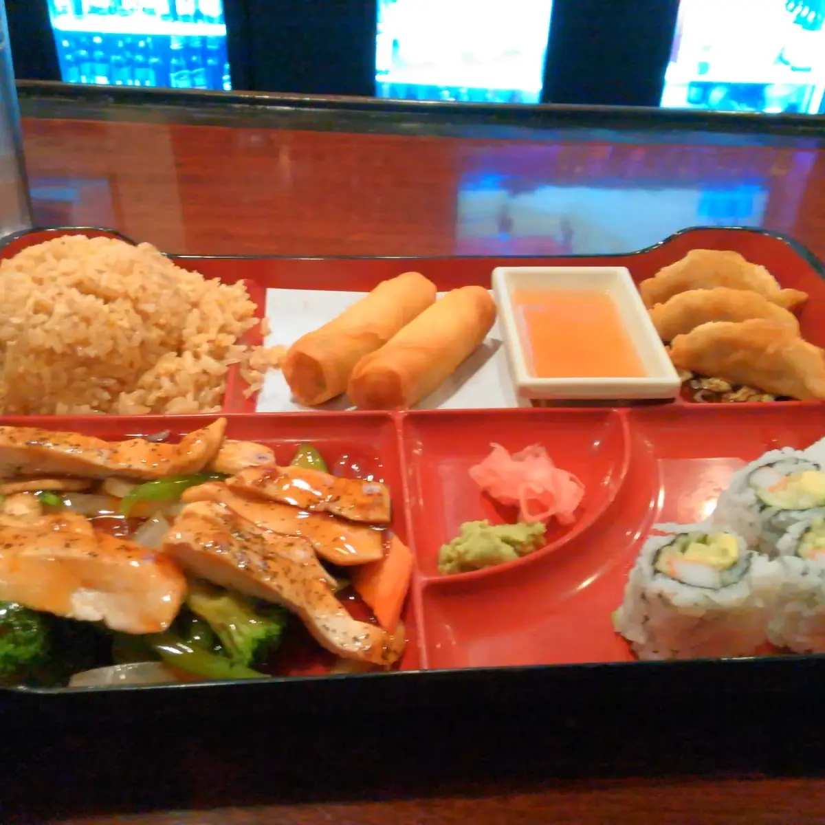 Teriyaki Bento Box Chicken