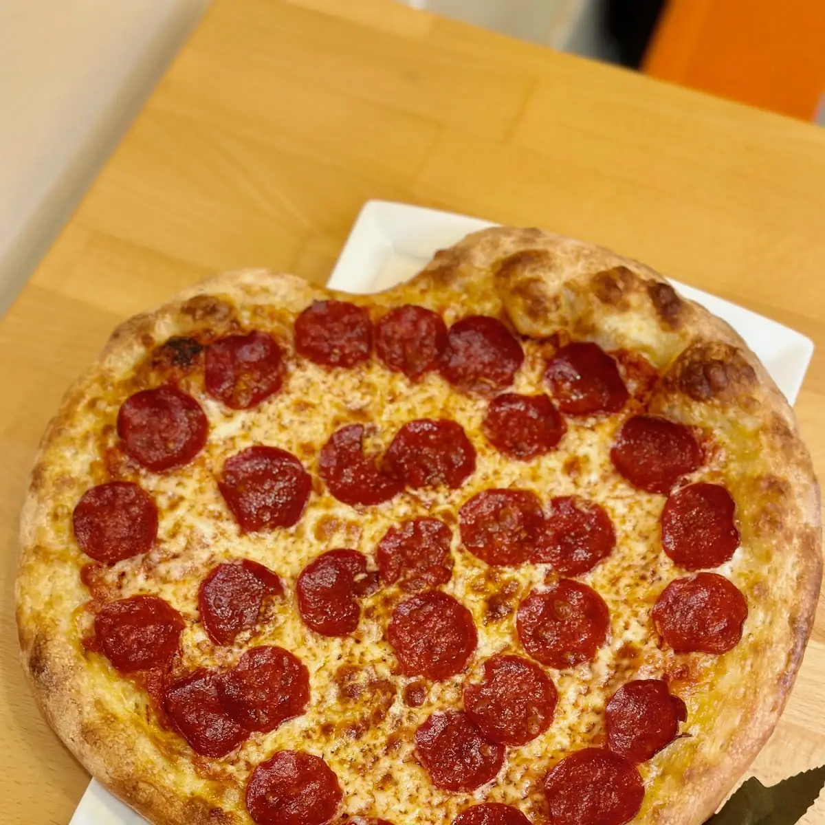Heart Shaped Pizza