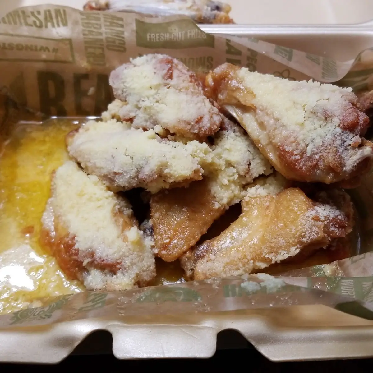 Garlic Parm Wings