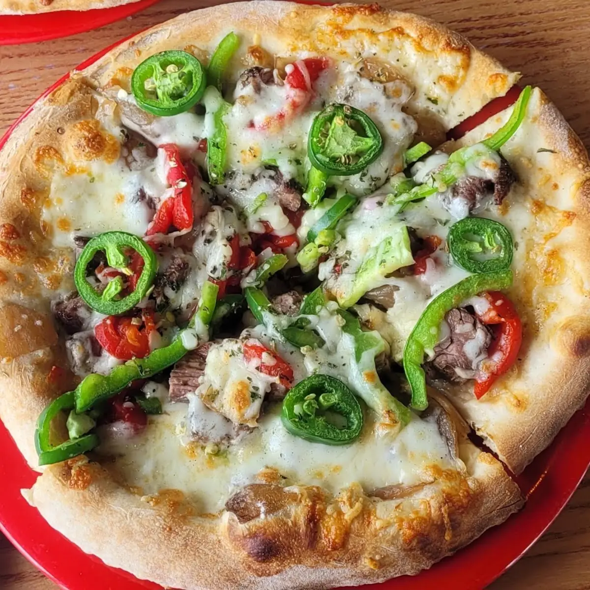 Grilled Steak Bomb w Fresh Jalapenos